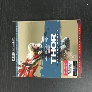 NWT THOR THE DARK WORLD 4K ULTRA HD BLU-RAY AND DIGITAL CODE